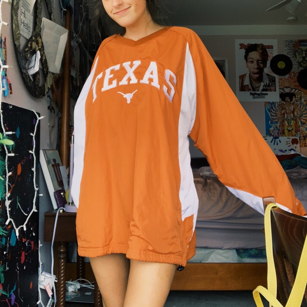 Vintage Oversized Texas Windbreaker